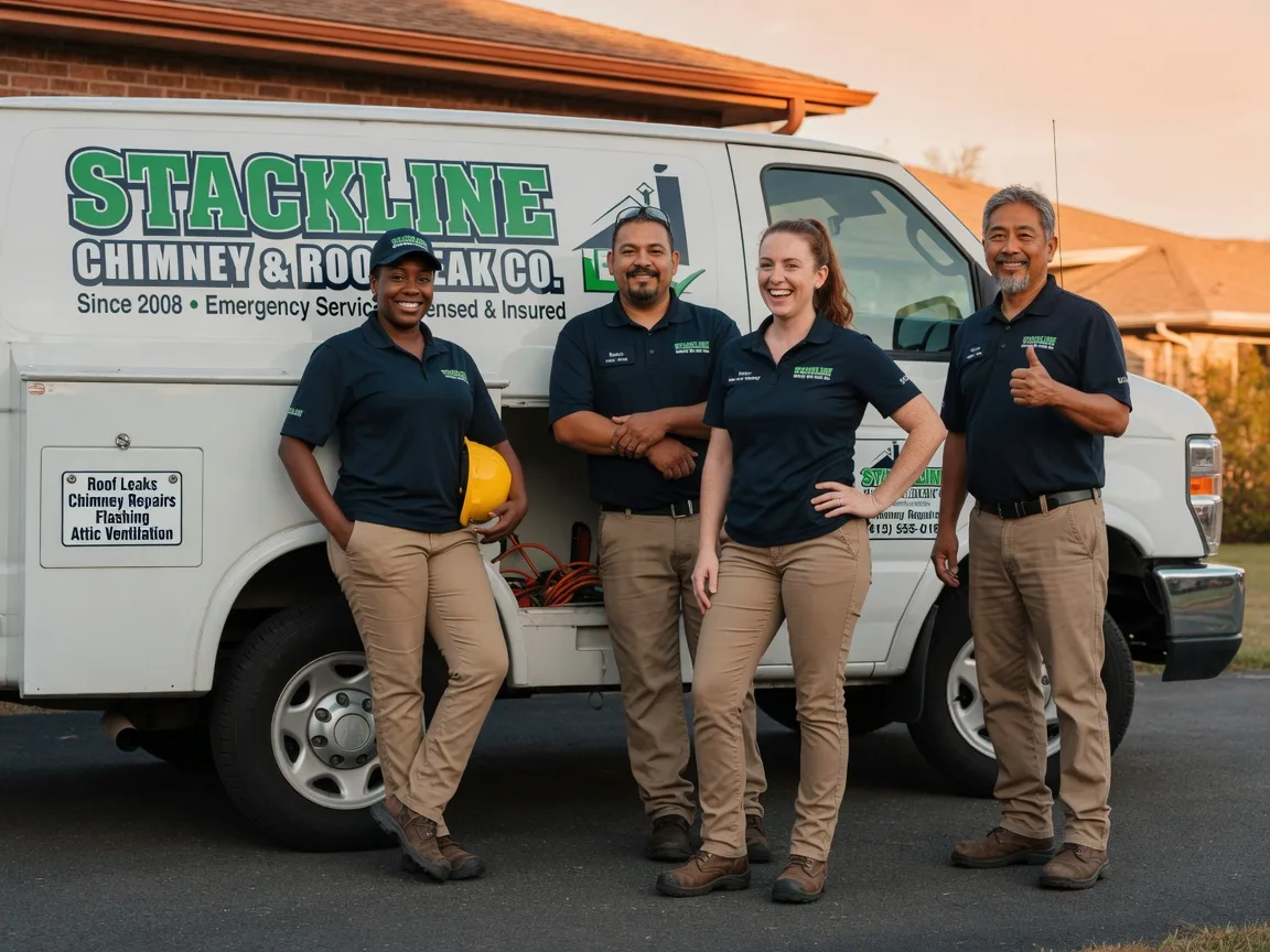 Chimney flashing repair company in Lodi, CA